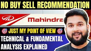 Mahindra and Mahindra Share Analysis | Complete Fundamental & Technical Review | Durgesh Bhardwaj