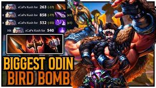 Building The Biggest Odin Jungle Bird Bomb 1000+ Damage!