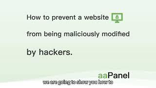 How to protect WordPress or website files from malicious modification in aaPanel(Cpanel alternatives