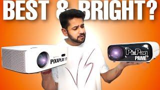 Zebronics PixaPlay 17 vs Pixpaq Prime | Brightest & Best Projector of 2023