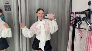 See-through Try On Haul with KlaraSi |TRANSPARENT SEE THROUGH Sheer Try On