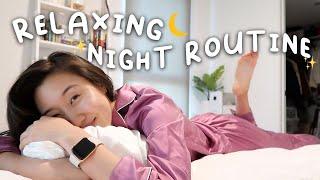 My Relaxing Night Routine (a realistic night routine for someone who can't relax)