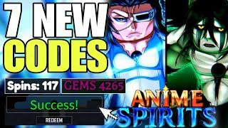 *NEW UPDATE* ROBLOX ANIME SPIRITS CODES 2024 | ANIME SPIRITS CODES | ANIME SPIRITS CODE