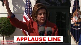 Nancy Pelosi, That's An Applause Line...