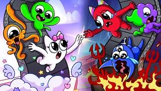 FALL IN Hell or Heaven?! | Baby Factory CARTOON COMPILATION! !