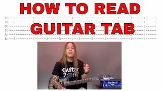 How to Read Guitar Tabs | The Basics | Steve Stine Beginner Guitar Lessons