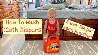 Cloth Diapering for Beginners: Lesson 6 - How to Wash Cloth Diapers