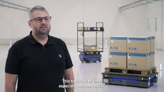 MiR robots optimize processes at Eaton