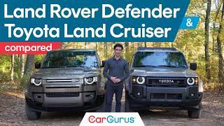 2024 Land Rover Defender vs 2024 Toyota Land Cruiser