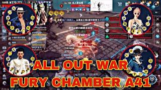 MIR4-ALL OUT WAR FURY CHAMBER ASIA 41 | HOF BLANK TEAM AGAINST LITTLE BAOZI TEAM | HOF VS FF