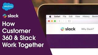 Customer 360 with Slack Overview | Salesforce Demo