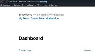 Create a User Dashboard in WordPress