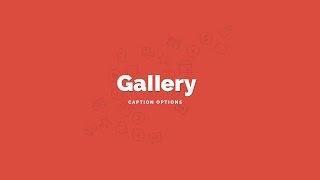 Joomla Gallery: Caption Options