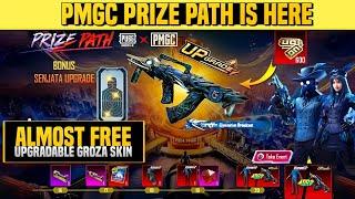  PMGC Prize Path Is Here | Best Upgraded Groza Skin  | New Mythic Characters Release Date | PUBGM