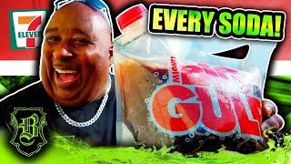 Chugging Every Soda In 7-Eleven Out The Mighty Big Gulp Bag