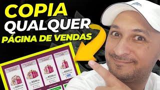 VEJA COMO CLONAR QUALQUER PÁGINA DE VENDAS RÁPIDO E FÁCIL PARA GANHAR DINHEIRO COMO AFILIADO