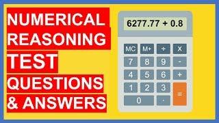 21 NUMERICAL REASONING TEST Questions and Answers (PASS!)