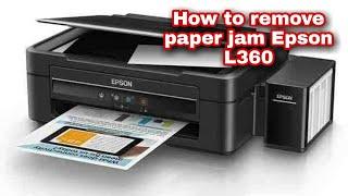 Epson L360 Paper jam Repair