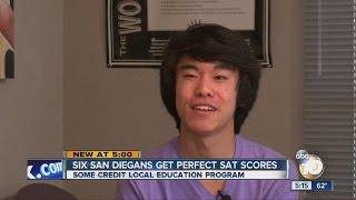 San Diego student gets perfect score on SAT