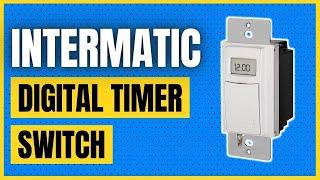 Intermatic ST01 7 Day Programmable In Wall Digital Timer Switch