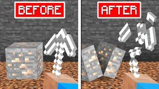 Minecraft BUT TOOLS Can Only BREAK ONE BLOCK! (1 durability)