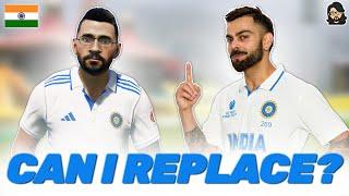 Can I Replace Virat Kohli?  • India vs England Test Series • Cricket 24