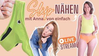 🪡Livestream // Schlüpper nähen mit Anna von @einfach-naehen 🩲