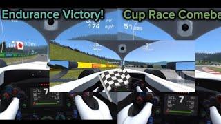 Real Racing 3 Walkthrough 22: First Try Endurance Win & Comeback to Win the Cup Race After 5 DNFs!