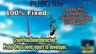 Pubg Lite "Crash has been detected error" fixed 100% TESTED ( Free Vpn)