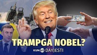 Nobelga ilgari surilgan Tramp va muzokaralarga kirishgan HAMAS — kun dayjesti