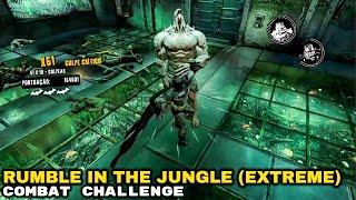 Batman: Return to Arkham Asylum - Rumble in the Jungle (EXTREME) - Combat Challenge