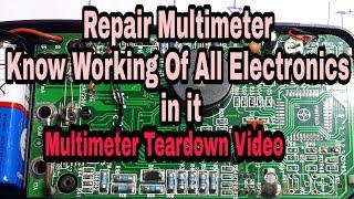 #EP-71 Multimeter Repair Know Working Of Electronics In It