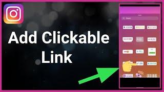 How To Add A Clickable Link On instagram Profile And Story