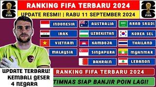 KEMBALI GESER 3 NEGARA INDONESIA MAKIN MENYALA - Rangking FIFA Terbaru 2024 Hari Ini