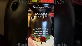 Rocky Top Wax Works Chalmond Rosé Wax Melt Review-Favorite Scent of the Week #scentedwax