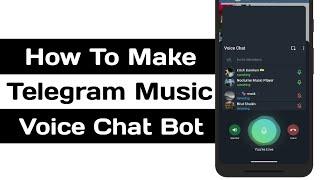 How To Make Telegram Music Voice Chat Bot on Zeet.co