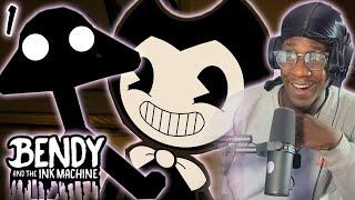 Bendy BUT FUNNY?! | Stickman Vs Bendy and the Ink Machine, Chapter 1 in a nutshell | Animation React