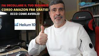 CORSO AMAZON FBA ITALIA GRATIS CON MIO LINK DI HELIUM 10! 790 EURO GRATIS! ECCO COME! FARE SOLDI!