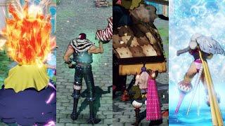 One Piece Pirate Warriors 4 - All Big Mom Pirates (With Demo) Complete Moveset