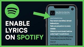 How To Enable Lyrics On Spotify (2022)