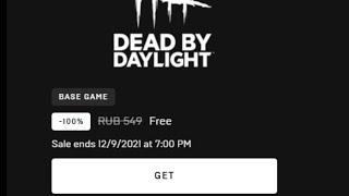 Free Dbd in 40 sec... Free Dead by Daylight in Epic Games