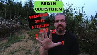 Krisen überstehen? Dann vermeide zumindest diese 5 Fehler!  4K