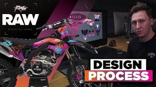 HOW MOTOCROSS GRAPHICS ARE DESIGNED | RIVAL RAW