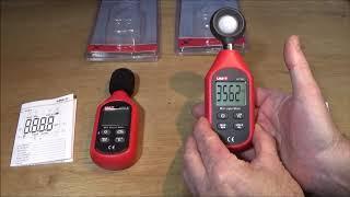 Light & Sound UNI-T Mini Meters For Workshop Or Home