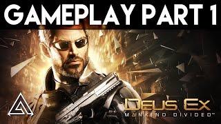 Deus Ex Mankind Divided Gameplay Part 1 - First 30 Minutes (PC Ultra)
