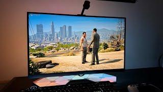 GTA 5 Looks INCREDIBLE on this 27" 4k Mini LED Gaming Monitor | INNOCN 27M2V RTX HDR Gameplay