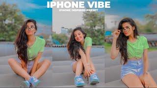 iphone Vibe - Lightroom Mobile Preset And Tutorial | Iphone vivid | Free DNG