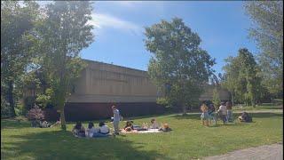 4K LISBON Walks  Calouste Gulbenkian Foundation Garden - June 2021