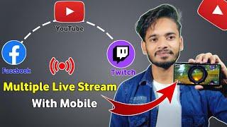 How To Go Live On Multiple Platforms From Mobile [PRISM Live Studio]