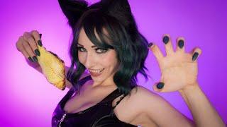 ASMR I'M A CAT | Play with me! Meow!